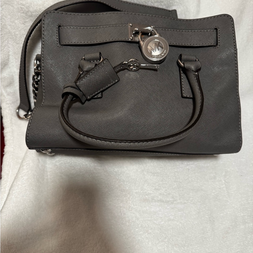 Michael Kors Charcoal Satchel